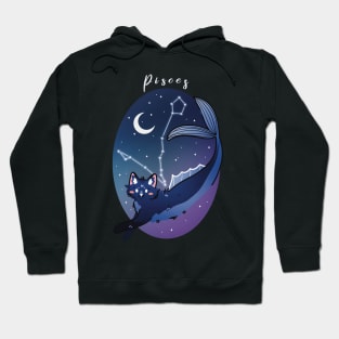 Cat Zodiac Signs - Pisces Hoodie